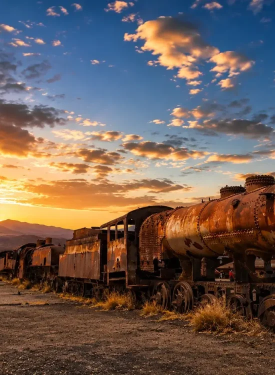 The Iron Crossing – Uyuni Railway Hiking Experience